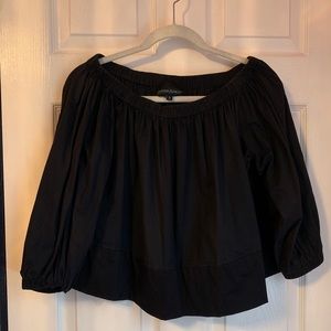 Cynthia Rowley off the shoulder smock top